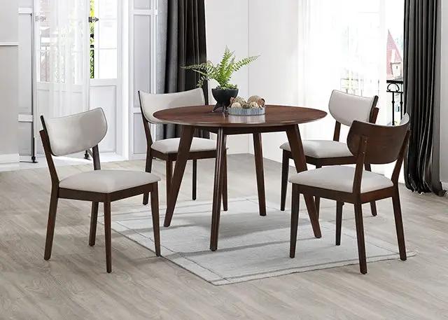 Onaka - 5 Pc. Round Table Dining Set by Unique Piece Furniture