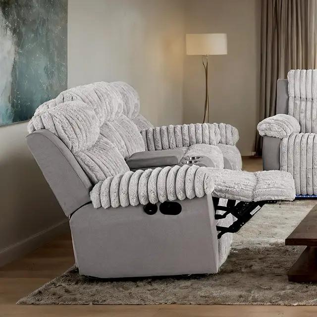 Dionysus - Manual Reclining Loveseat by Unique Piece Furniture