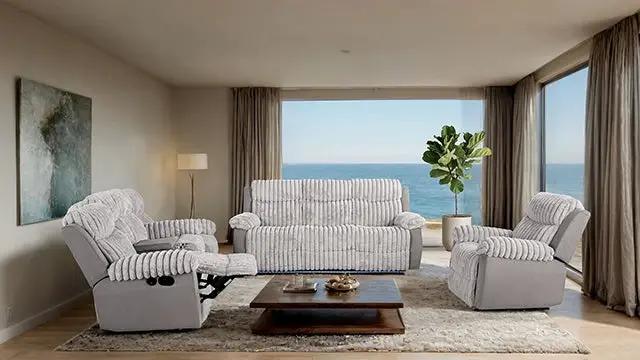 Dionysus - Manual Reclining Loveseat by Unique Piece Furniture