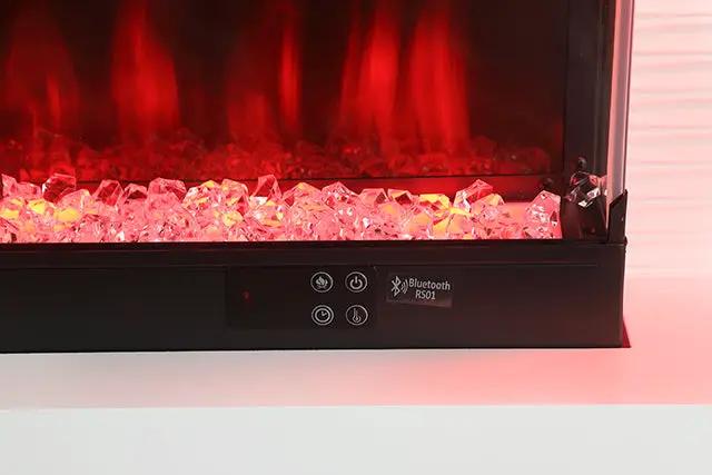 Peseux - 71" TV Stand w/ Electric Fire Place by Unique Piece Furniture