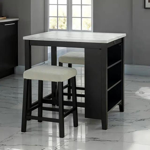 Chalcedony - 3 Pc. Dining Table Set