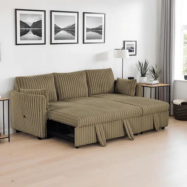 Denholme - Sectional w/ Pull Out by Unique Piece Furniture