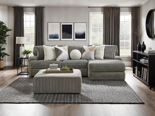 Elmhurst - L-shaped Sectional by Unique Piece Furniture