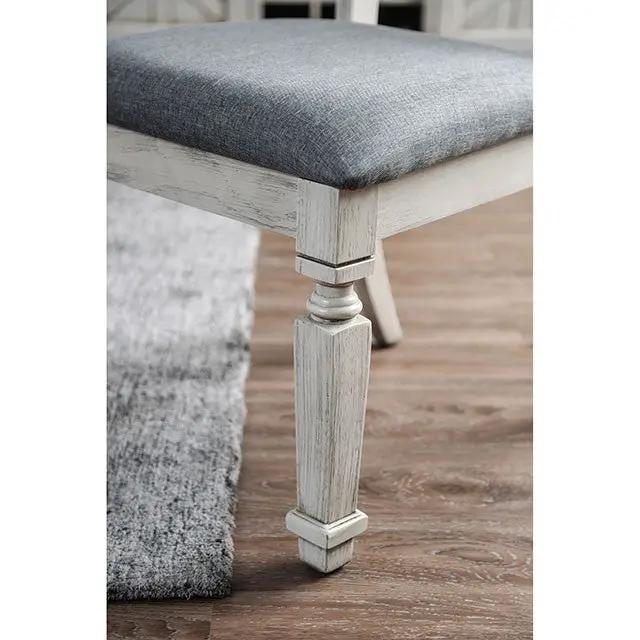 Georgia - 6 Pc Dining Table Set w/ Bench by Unique Piece Furniture