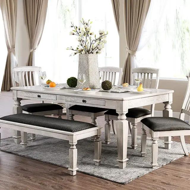 Georgia - 7 Pc Dining Table Set by Unique Piece Furniture