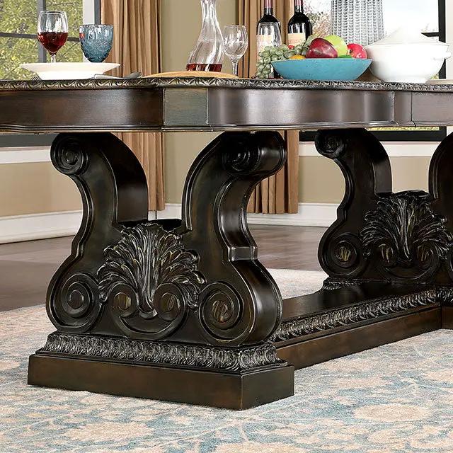 Lombardy - 9 Pc Dining Table Set by Unique Piece Furniture