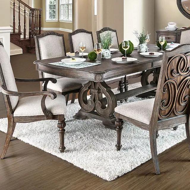 Arcadia - 7 Pc Dining Table Set by Unique Piece Furniture