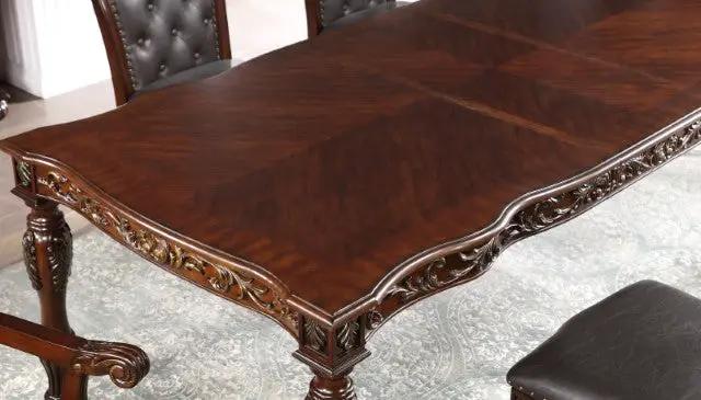 Nouvelle - 7 Pc Dining Table Set by Unique Piece Furniture