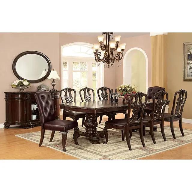 Bellagio - 9 Pc Dining Table Set by Unique Piece Furniture
