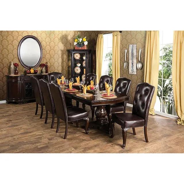 Bellagio - 9 Pc Dining Table Set by Unique Piece Furniture