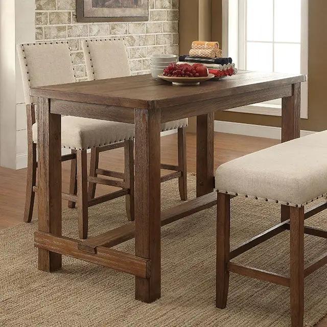 Sania - 5 Pc Counter Ht Table Set by Unique Piece Furniture