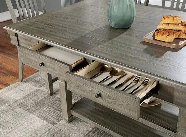 Anaya - 7 Pc Counter Ht Table Set by Unique Piece Furniture