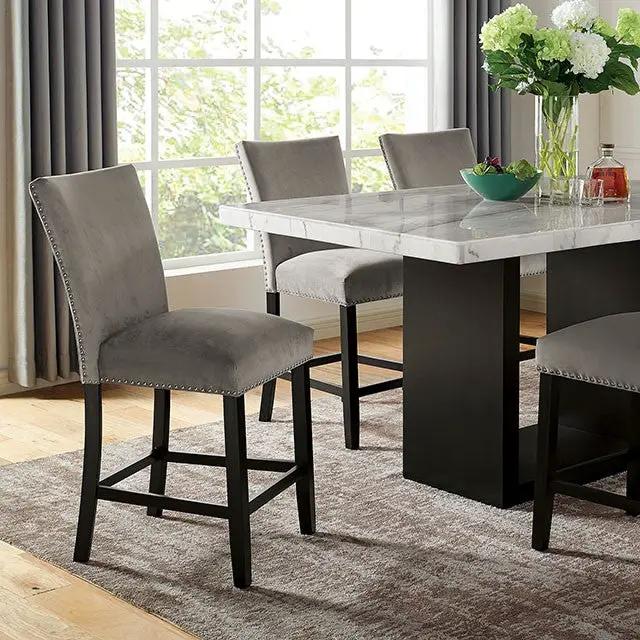 Kian - 7 Pc Counter Ht Table Set by Unique Piece Furniture