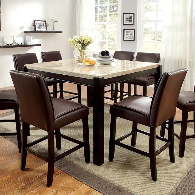 Gladstone - 9 Pc Counter Ht Table Set by Unique Piece Furniture