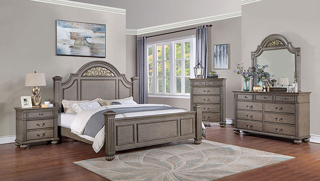 Syracuse - 4 Pc Queen Bedroom Set by Unique Piece Furniture