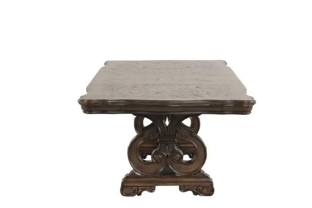 Leovanni - 9 Pc Dining Table Set by Unique Piece Furniture