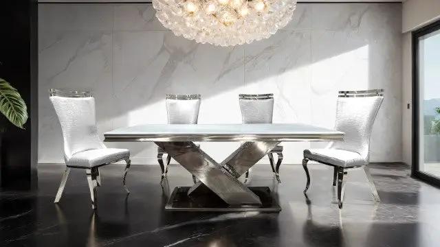 Palazzo - 7 Pc Dining Table Set by Unique Piece Furniture