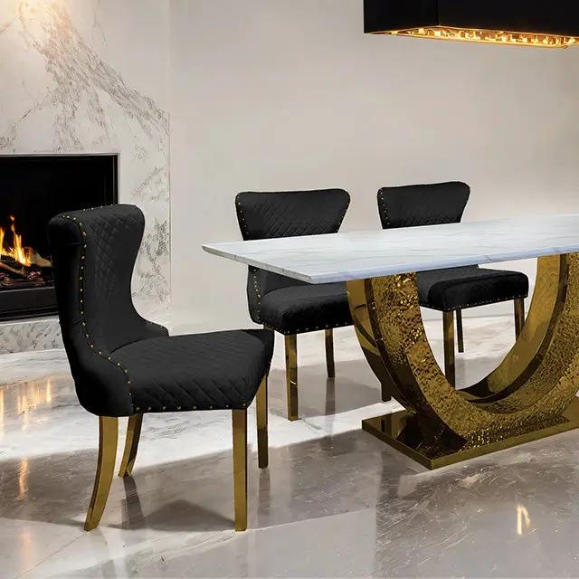Portanova - 7 Pc Dining Table Set by Unique Piece Furniture