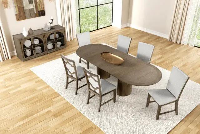 Clements - 9 Pc Dining Table Set by Unique Piece Furniture