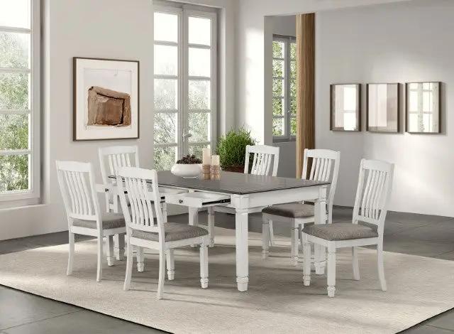 Pendola - 7 Pc Dining Table Set by Unique Piece Furniture