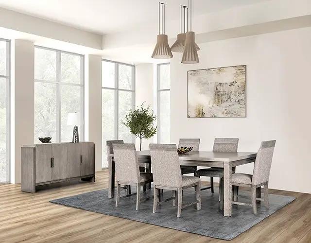 Gristalt - 9 Pc Dining Table Set by Unique Piece Furniture