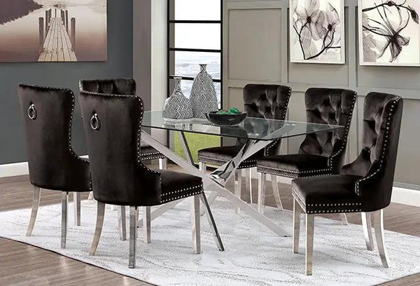 Silveria - 7 Pc Dining Table Set