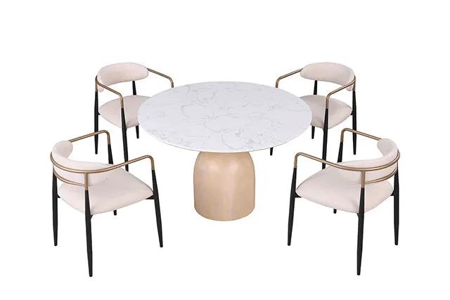 Neasden - 5 Pc Dining Table Set by Unique Piece Furniture