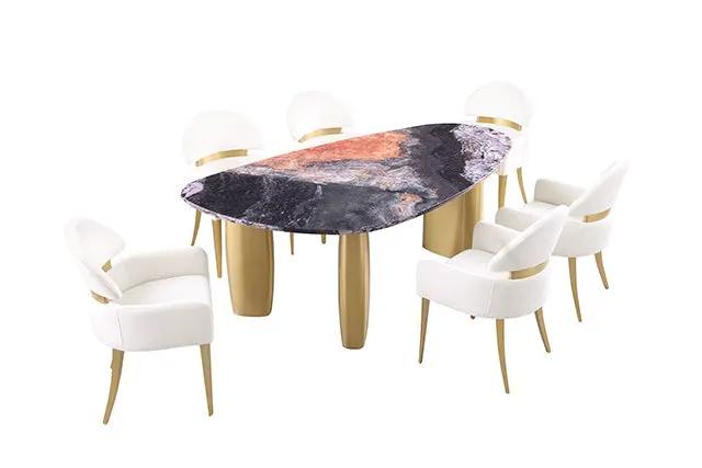 Northwich - 7 Pc Dining Table Set by Unique Piece Furniture