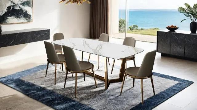 Norelli - 7 Pc Dining Table Set by Unique Piece Furniture