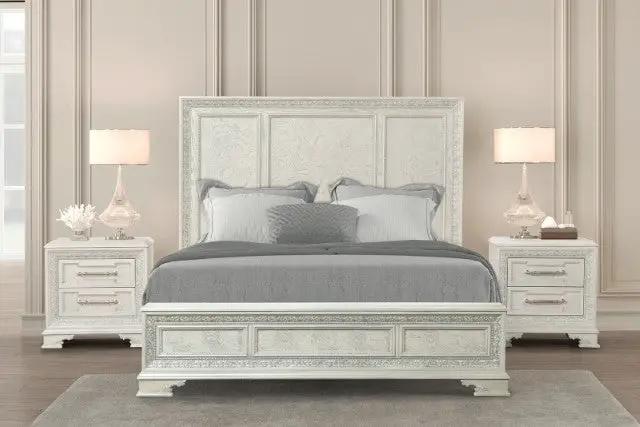 Stella Mia - 5 Pc Queen Panel Bedroom Set by Unique Piece Furniture