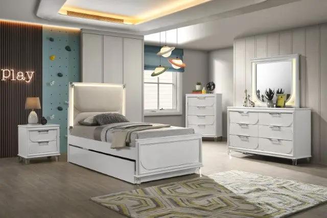 Lareina - 4 Pc Twin Bedroom Set by Unique Piece Furniture