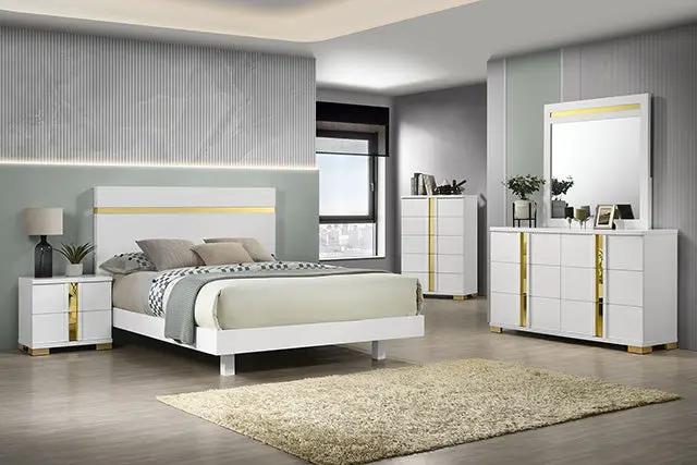 Lillestrom - 4 Pc Queen Bedroom Set by Unique Piece Furniture