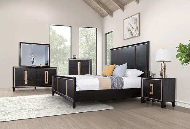 Kenyada - 4 Pc Queen Bedroom Set by Unique Piece Furniture