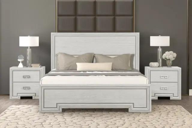 Basilone - 4 Pc Queen Bedroom Set by Unique Piece Furniture