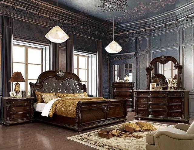 Fromberg - 5 Pc Queen Bedroom Set by Unique Piece Furniture