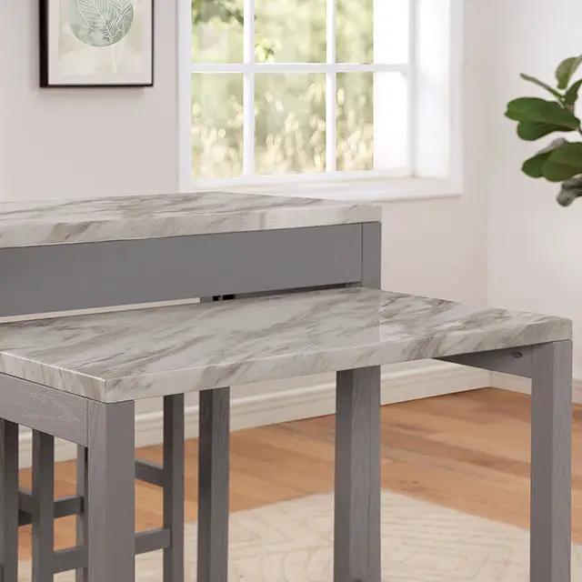 Whitehall - 5 Pc Counter Ht Table Set by Unique Piece Furniture