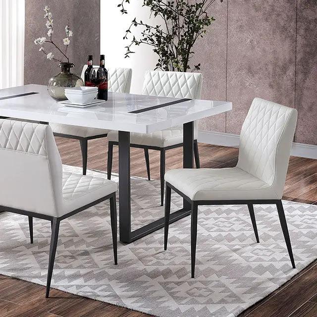 Alessia - 7 Pc Dining Table Set by Unique Piece Furniture