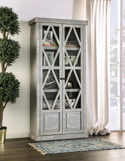 Zenia - Curio by Unique Piece Furniture