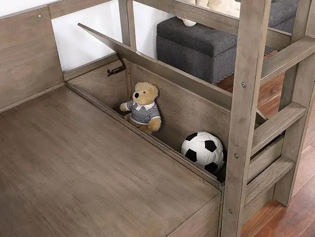Callistus - Twin/Workstation Loft Bed by Unique Piece Furniture