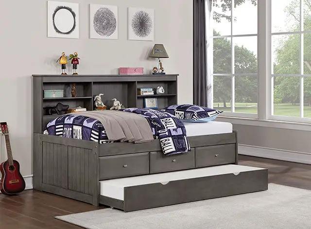 Tibalt - Twin Bed w/ Trundle by Unique Piece Furniture