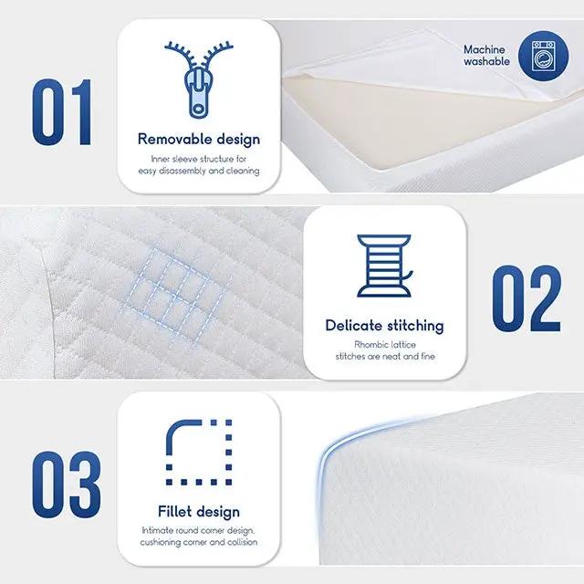 Artemisia - 6" Twin Memory Foam Mattress by Unique Piece Furniture