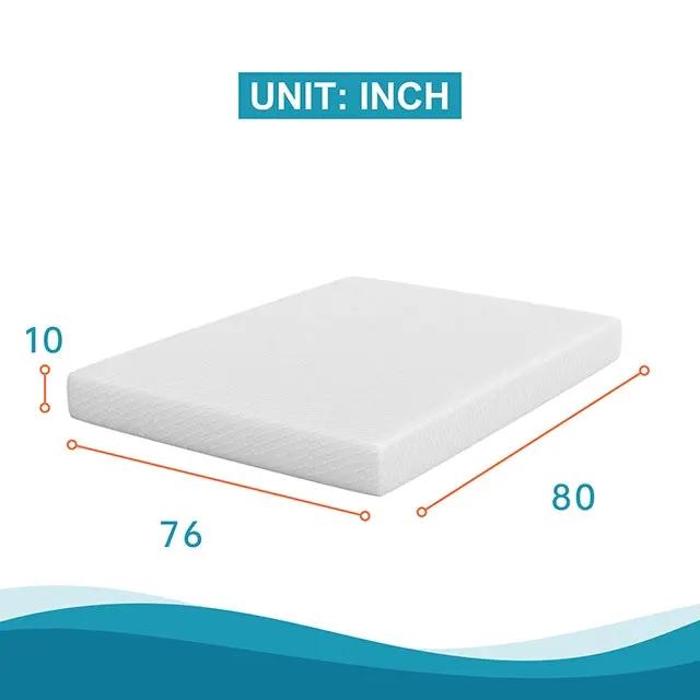 Artemisia - 10" E.King Memory Foam Mattress by Unique Piece Furniture