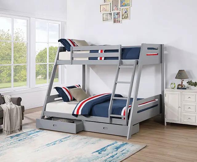 Emilee - Twin/Full Bunk Bed by Unique Piece Furniture