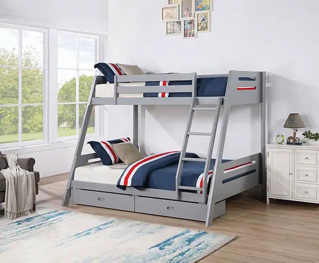 Emilee - Twin/Full Bunk Bed by Unique Piece Furniture