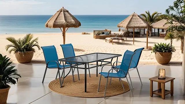 Pierro - 5 Pc. Outdoor Dining Set by Unique Piece Furniture