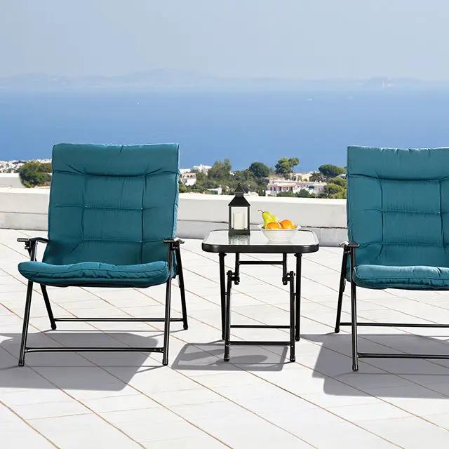 Bastia - 3 Pc. Conversation Set by Unique Piece Furniture