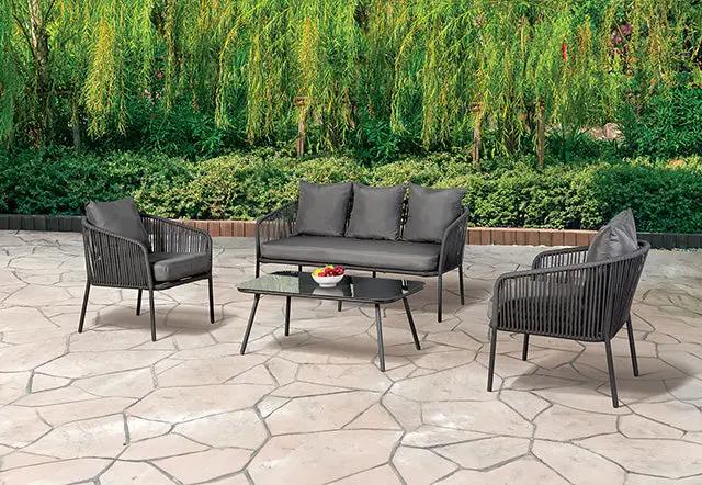 Myesha - 4 Pc. Conversation Set by Unique Piece Furniture