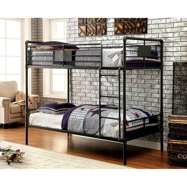 Olga - Twin/Twin Bunk Bed by Unique Piece Furniture