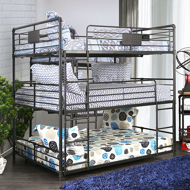 Olga - Full/Full/Full Bunk Bed by Unique Piece Furniture