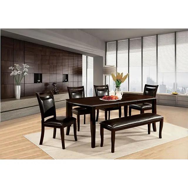 Woodside - 6 Pc Dining Table Set w/ Bench by Unique Piece Furniture